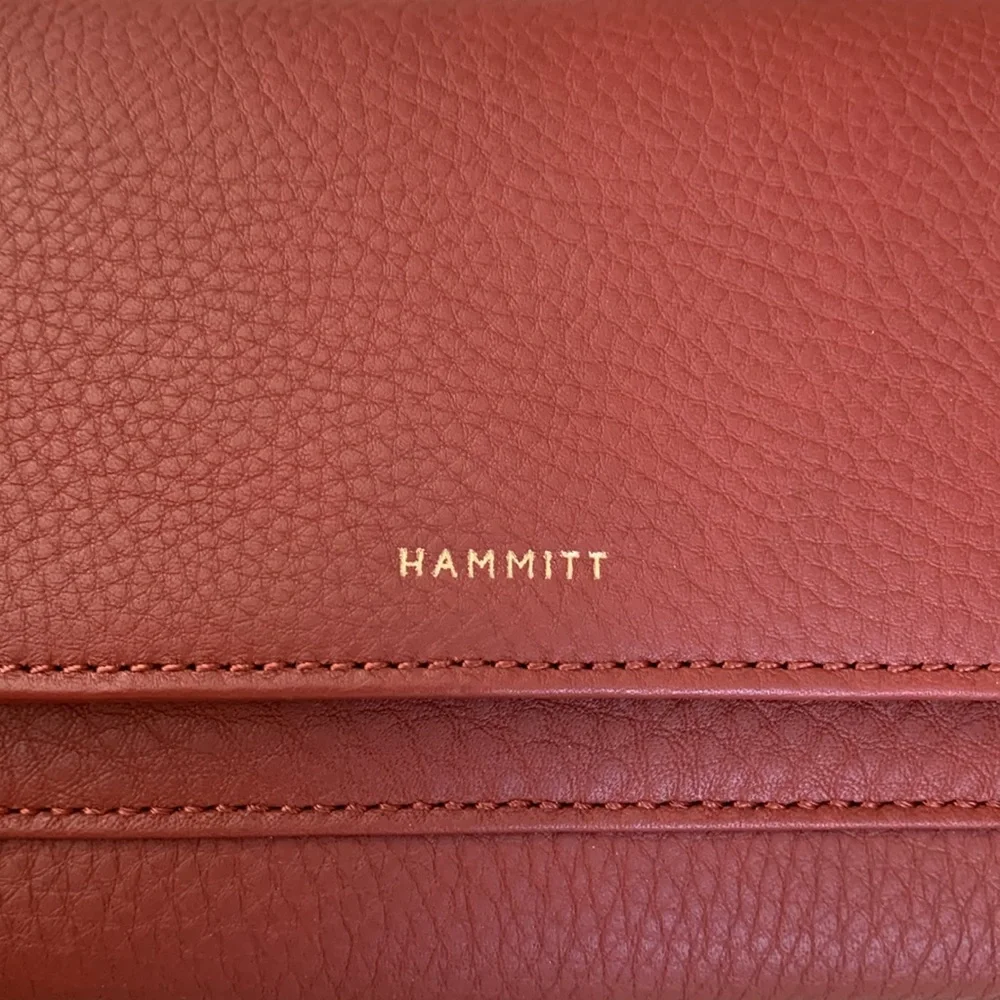 Hammitt AJ in Pomodoro Red with Heirloom Gold Rivets!! Brand New!!! - Picture 6 of 7